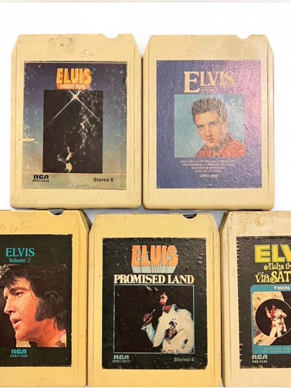 Elvis 8-Track Collection – Cream and Black Covers